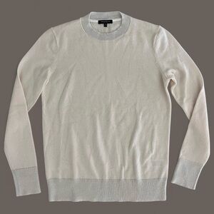 100% Cashmere Crewneck Sweater: Lafayette 148 New York | Cozy Luxury Size XS